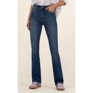 KUT from the Kloth Baby Bootcut Jeans Women’s Size 14 Short Blue Denim